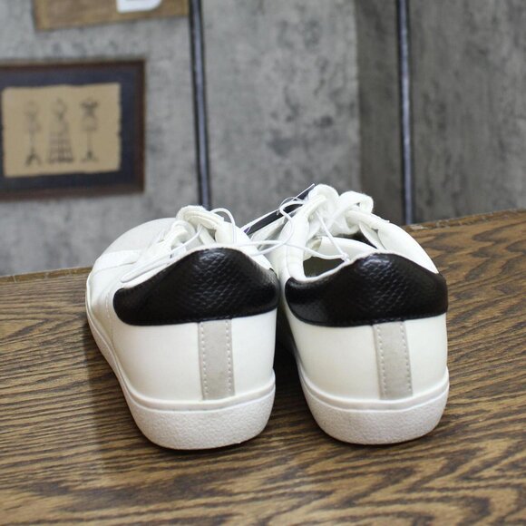 a new day Women's Candace Lace-Up Sneakers 87930843 White 6M - Picture 4 of 7